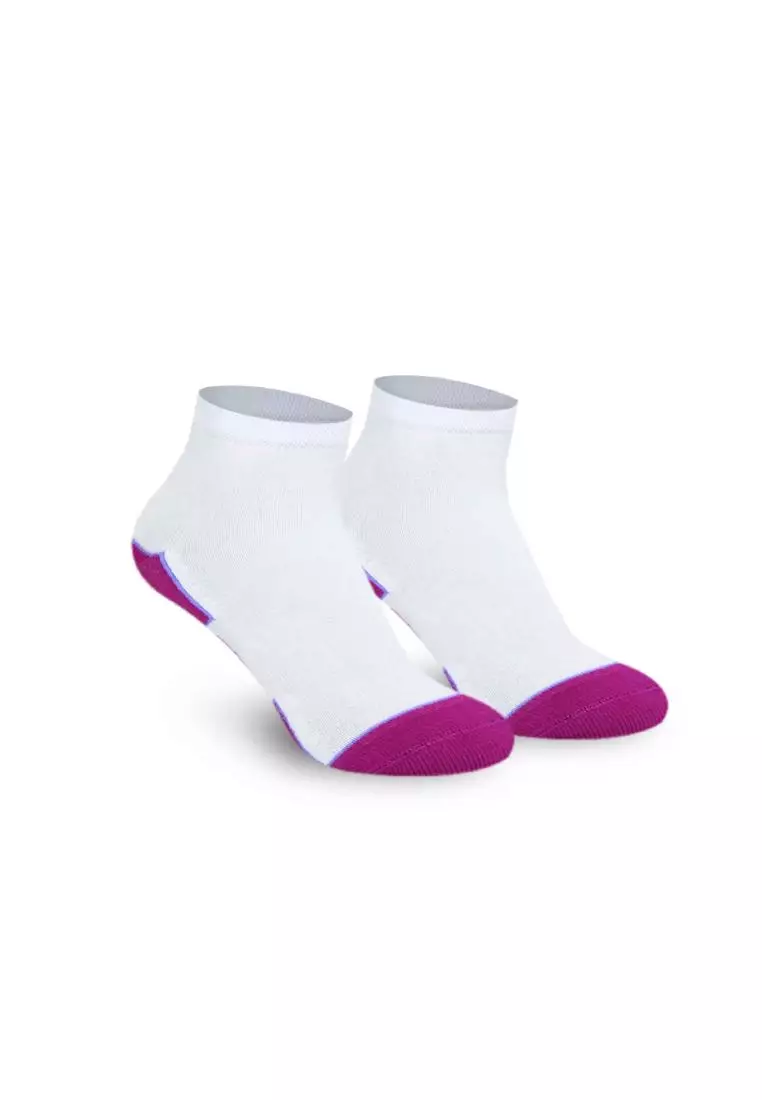 Pack of 3 Plain Color Short Socks