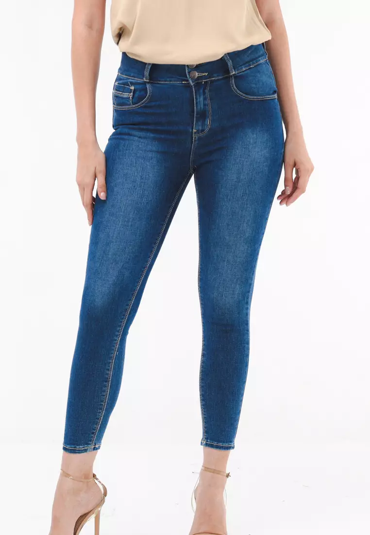 Cropped Skinny High Waist