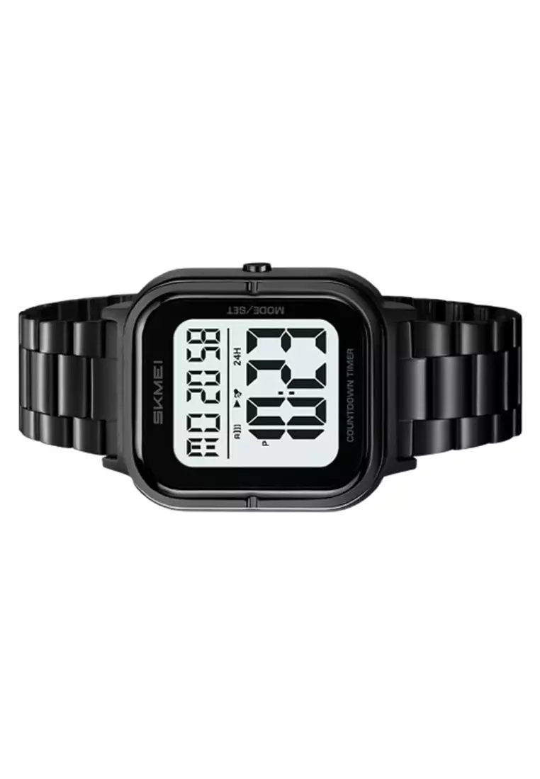 Jam Tangan Digital Pria SKMEI 2316 Water Resist ORIGINAL - Black White