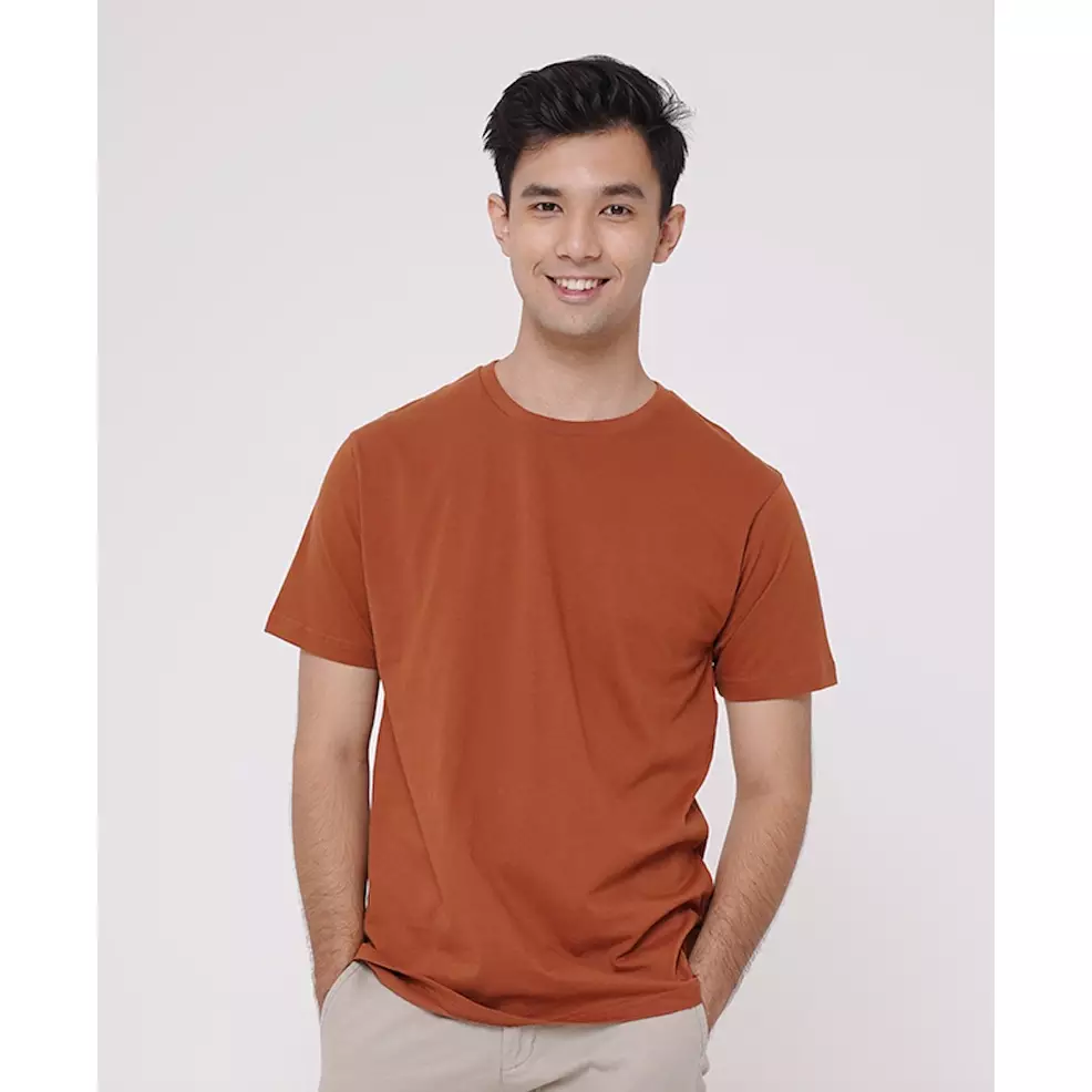 Jual KOZE KOZE - Premium Comfort Premium Combed 30S CHOCO BROWN T-shirt ...