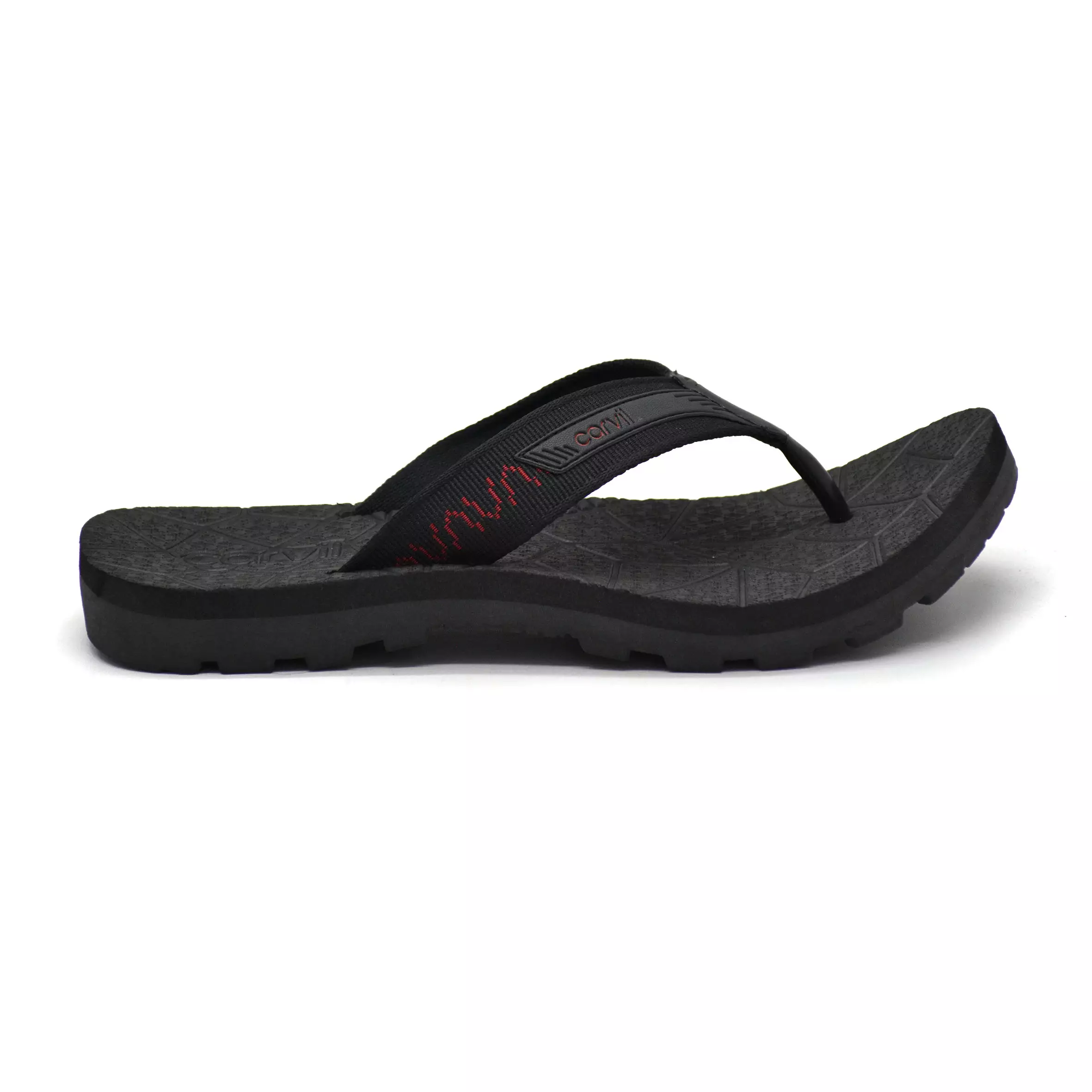 Carvil Sandal Pria Elvigo-Me Black/Marron