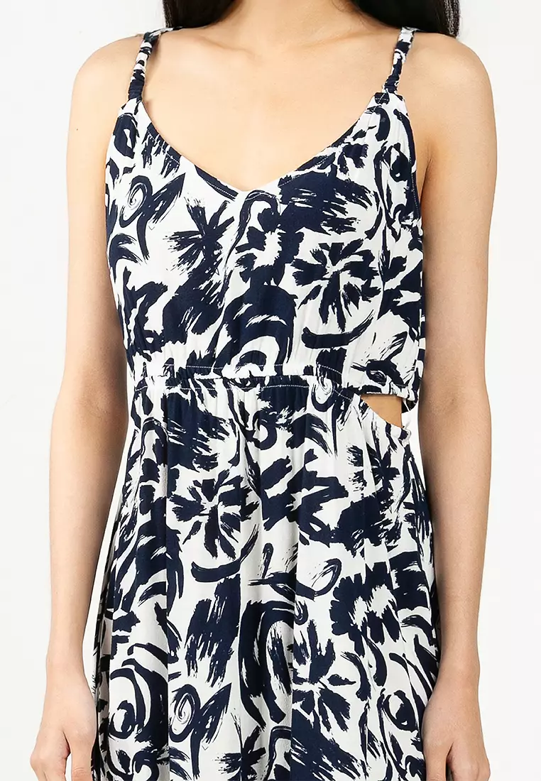 Anna Sleeveless Ankle Dress