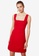 Trendyol red Square Neck Dress 561F0AA6ED4364GS_1