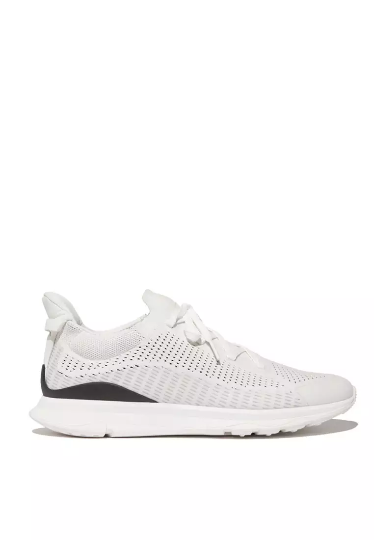 Fitflop Men Vitamin Ffx Mens Knit Sports Sneakers |HA3-194| Urban White main image 1