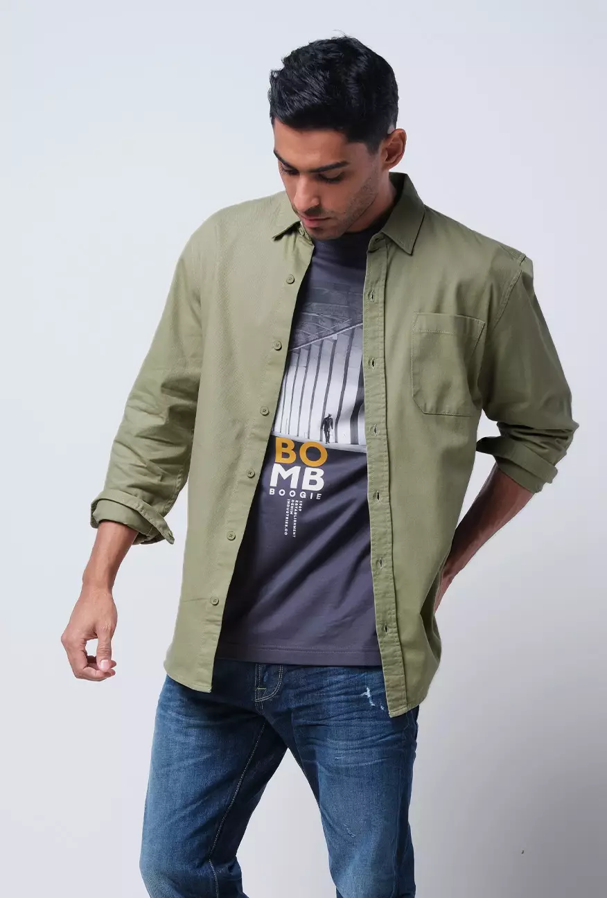 Kemeja Pria Regular Vessel