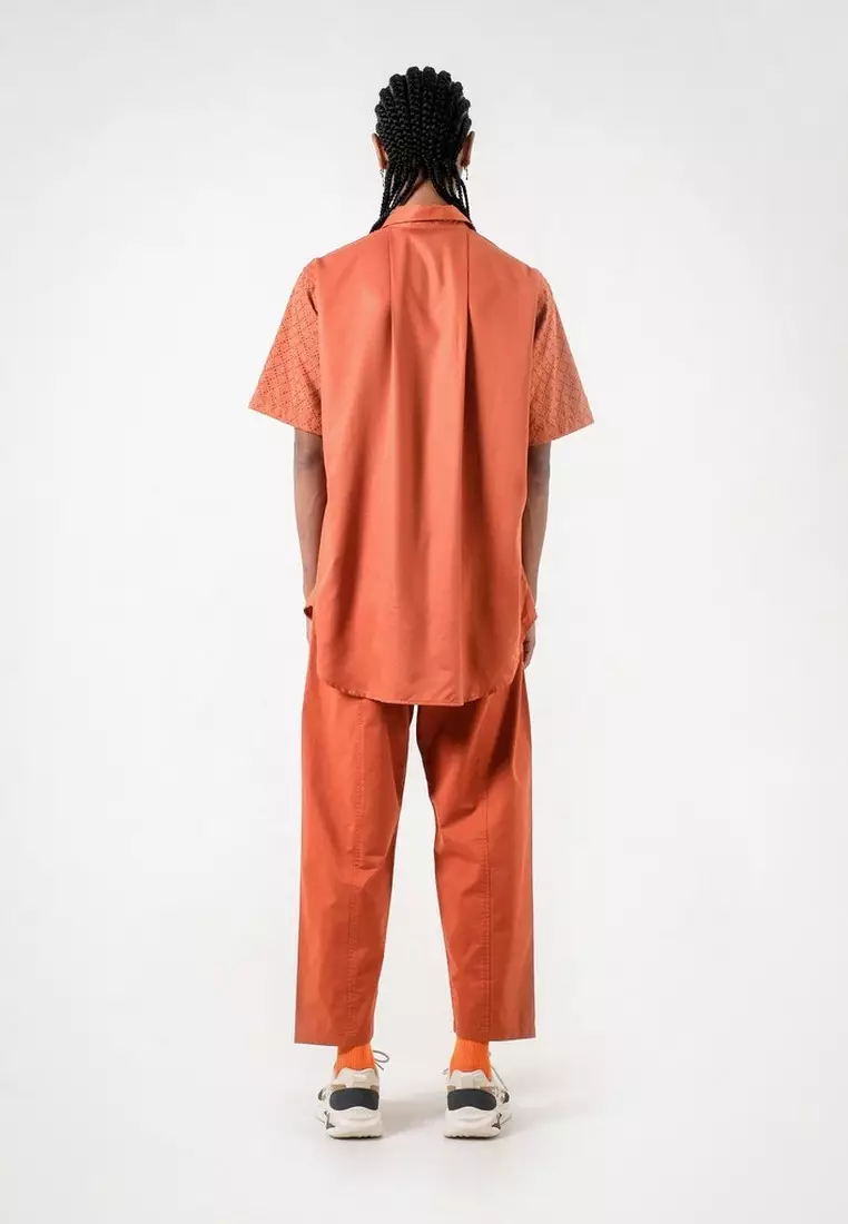 3Second x Danjyo Hiyoji Selayar Shirt Orange 130423