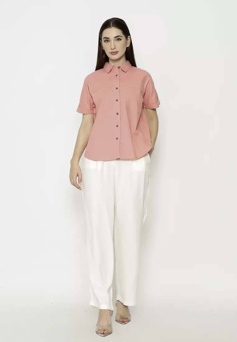 Urban Exchange Alisha Shirt Red