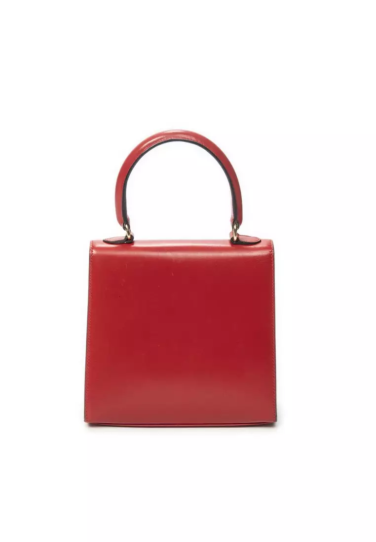 Pre-Loved Vintage Mini Flap Top Handle