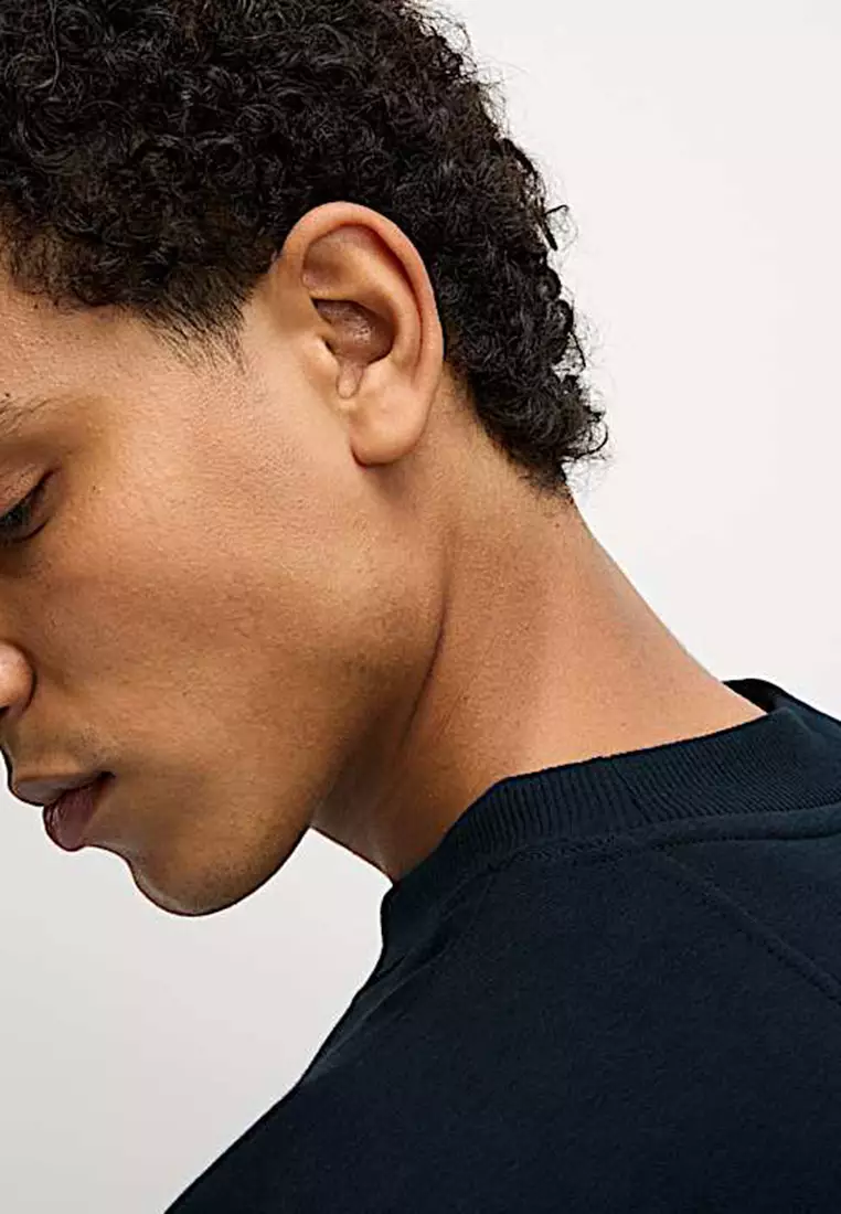 Oversized Cotton Rich Crew Neck Sweatshirt