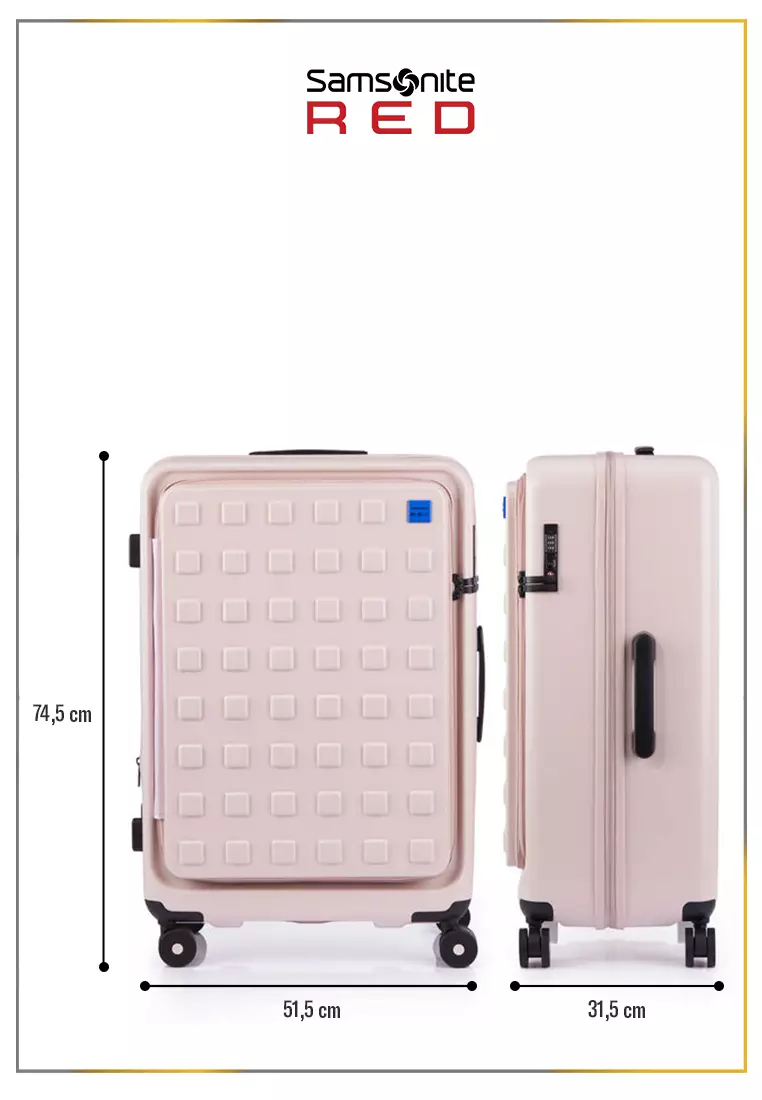 Samsonite Red Label Koper Hardcase Toiis M Large 28 inch - Petal Pink