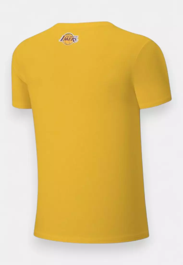 Los Angeles Lakers #23 Lebron James Tshirt for Men Player Option Collection