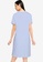 ONLY blue Emelie Short Sleeves Nightwear Dress 563BAAAD119D97GS_2