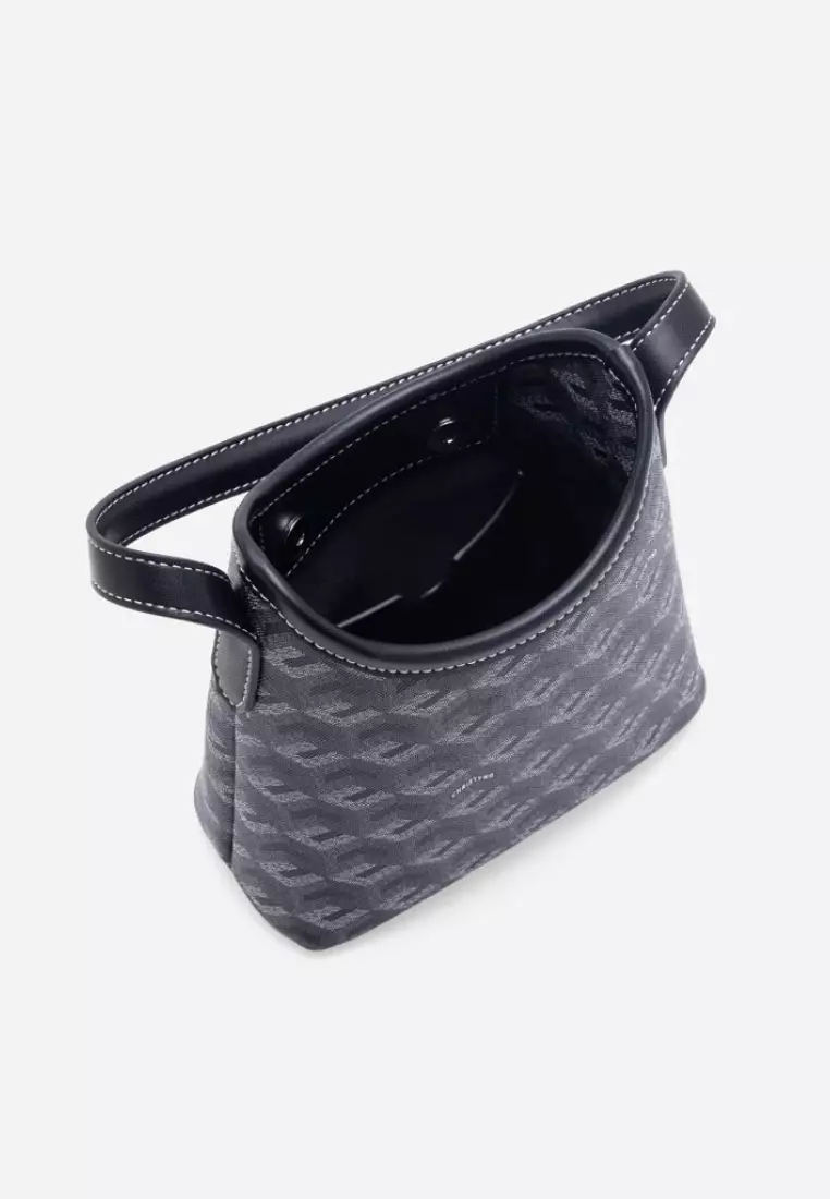 Alesso Micro Hobo Bag Black