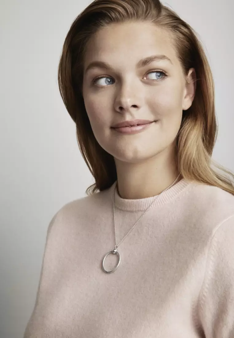 Buy PANDORA Pandora Sterling Silver Curb Chain Necklace with