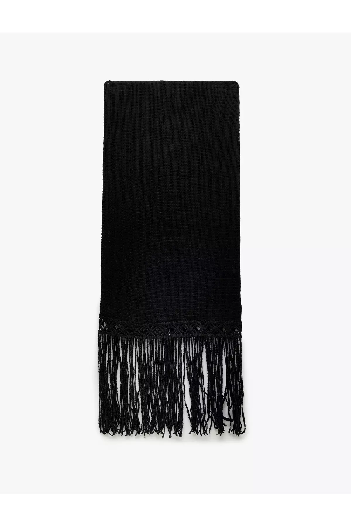 Standard Waist Tasseled Midi Pencil Skirt