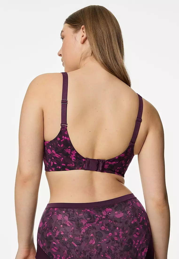 Flexifit™ Printed Wired Minimiser Bra