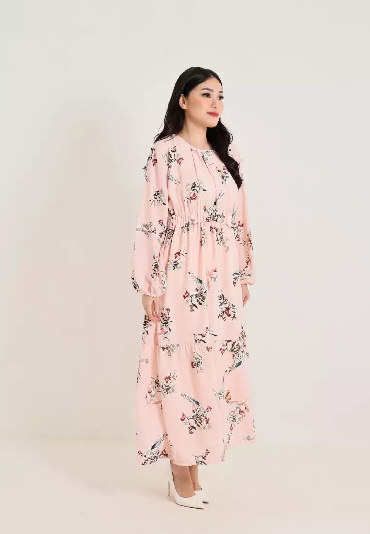 Plus Size Elora Dress Blush