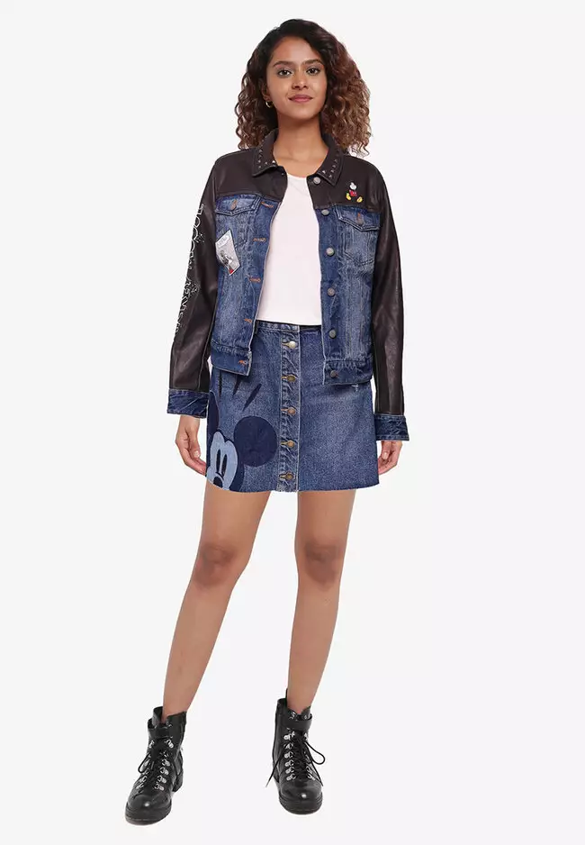 Mickey mouse deals quilted jacket