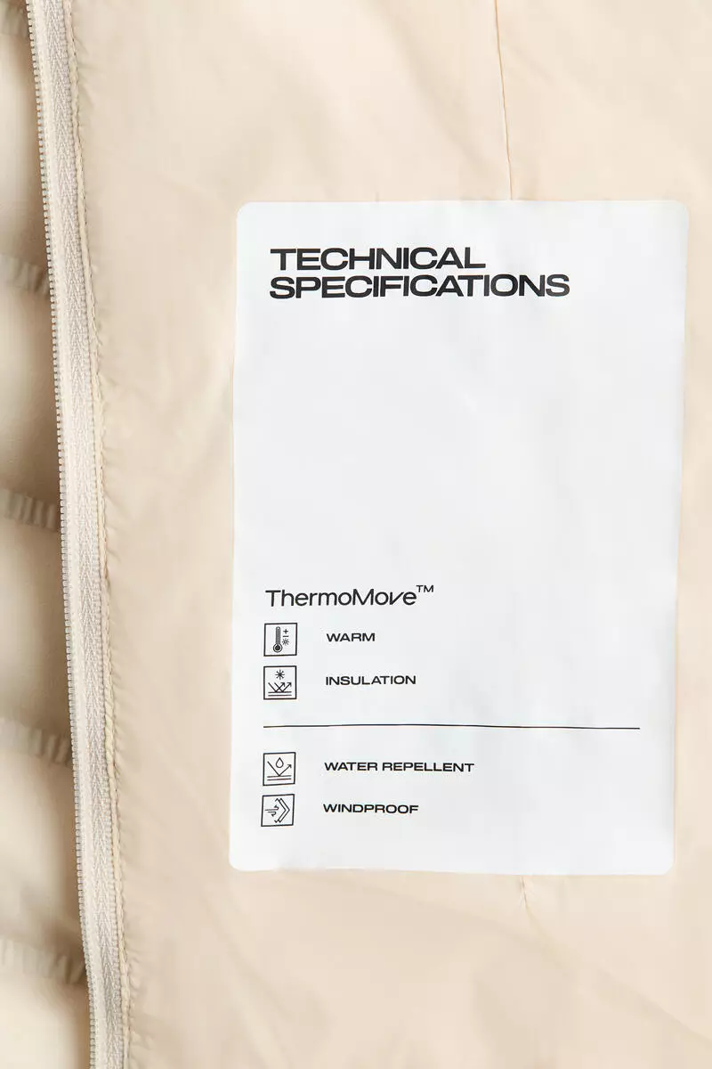 Insulated jacket with ThermoMove™