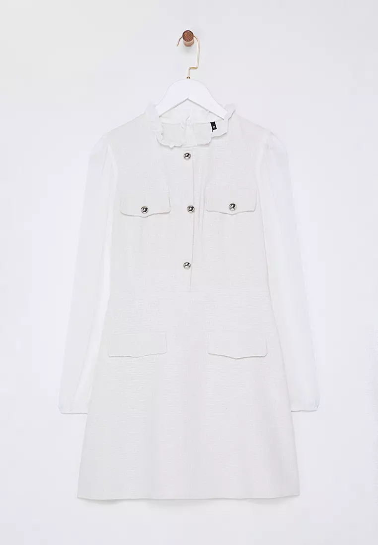 Long Sleeves Mini Dress