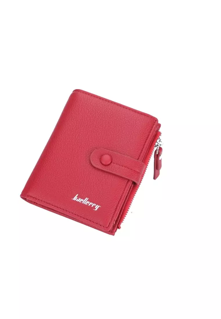 Dompet Wanita Kecil Bahan Kulit PU Leather Premium BAEOS