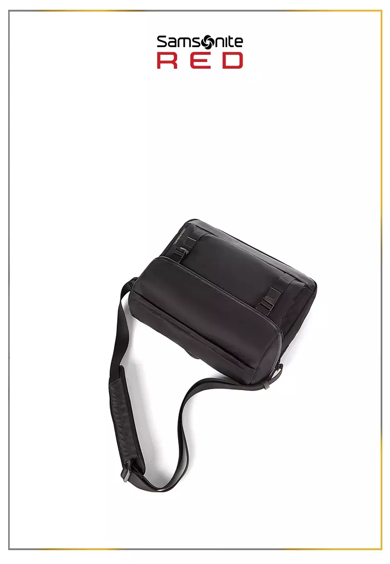 Samsonite Red Label Ellwood Messenger Bag - Black