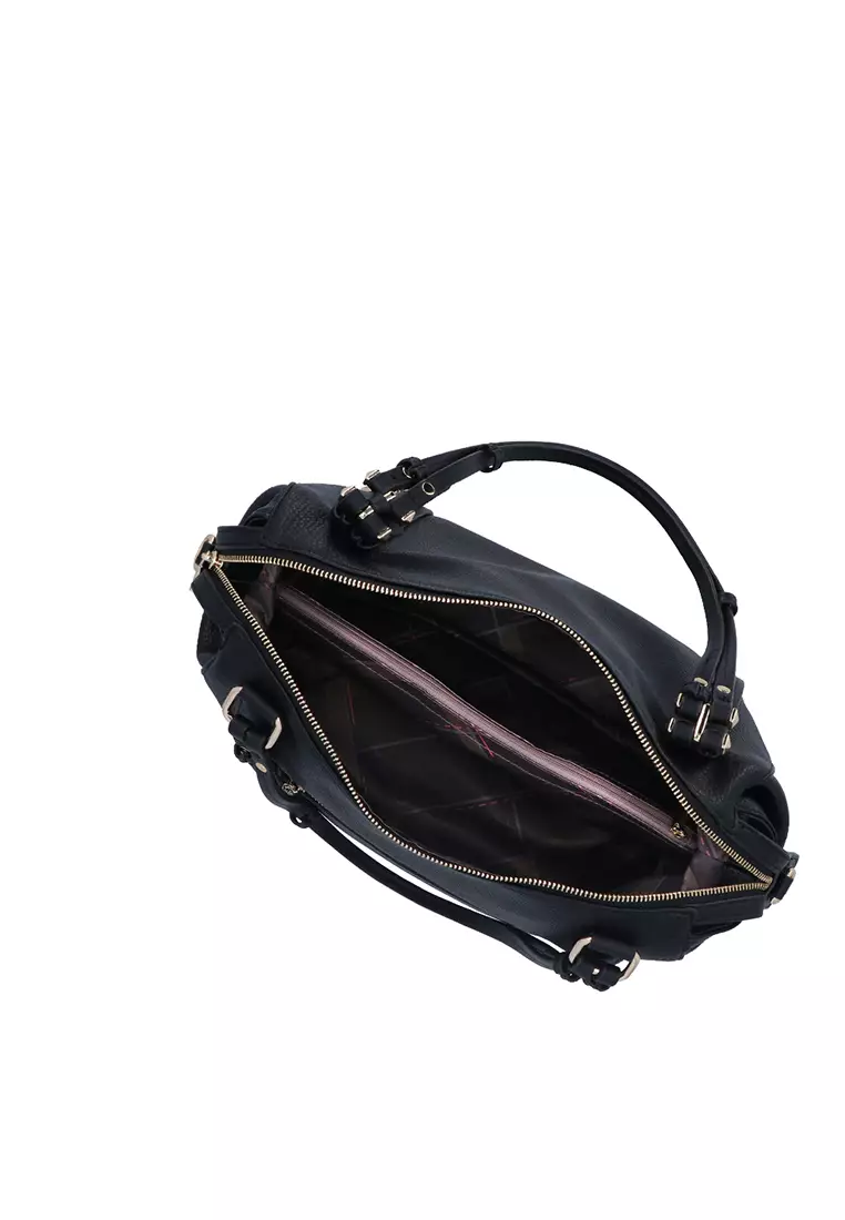 Urban Aura Top Handle Bag - Black