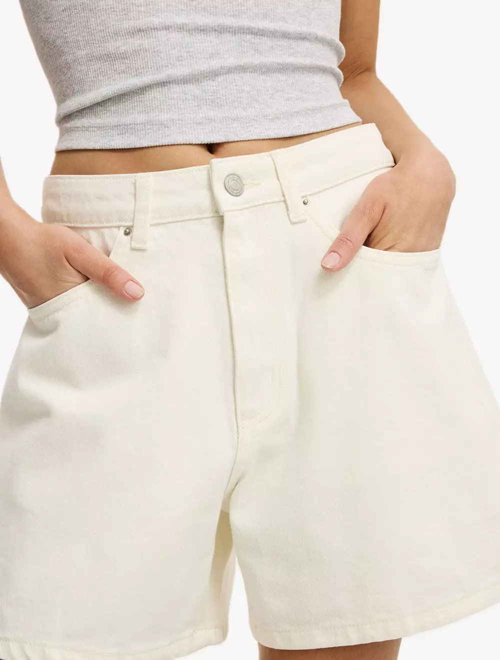 COTTON ON - JEANSWEAR - HIGH 90 S DENIM SHORT