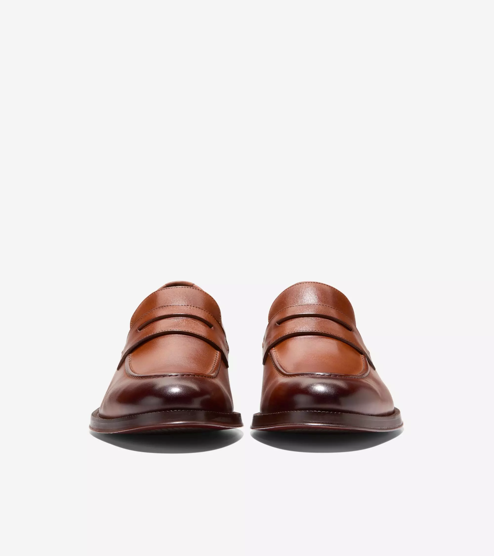 Cole Haan Men Carnegie Penny Loafers - (Brown)