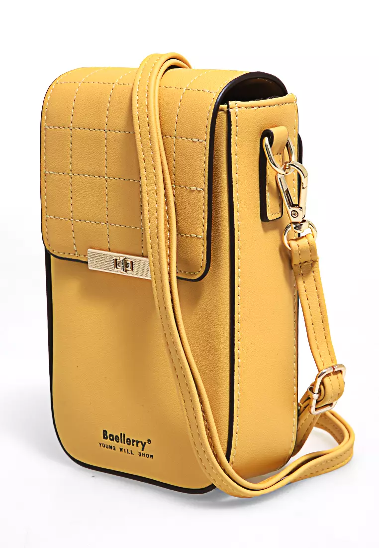 Sling Bag Wanita Tas Selempang Handphone Many Slot Material Leather ORIGINAL