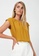 FORCAST yellow FORCAST Jolie Pleat Neck Blouse 8ADD3AAE9DAFDAGS_1
