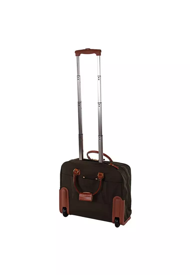 BRIC'S X-Travel Pilotcase Luggage (Olive)