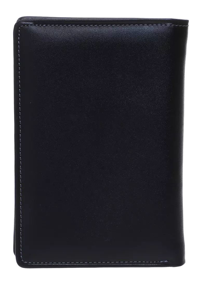 Smith Wallet Pria Model Medium 3/4 Handmade Many Slot Material Genuine Leather 01 ORIGINAL - Black
