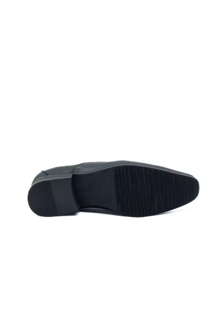 Hush Puppies Men's Shoes Becket Johnson Slip On In Black