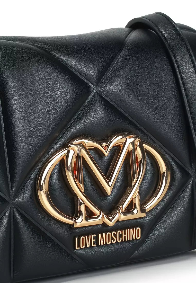 Embossed Quilted Crossbody Bag (nt)