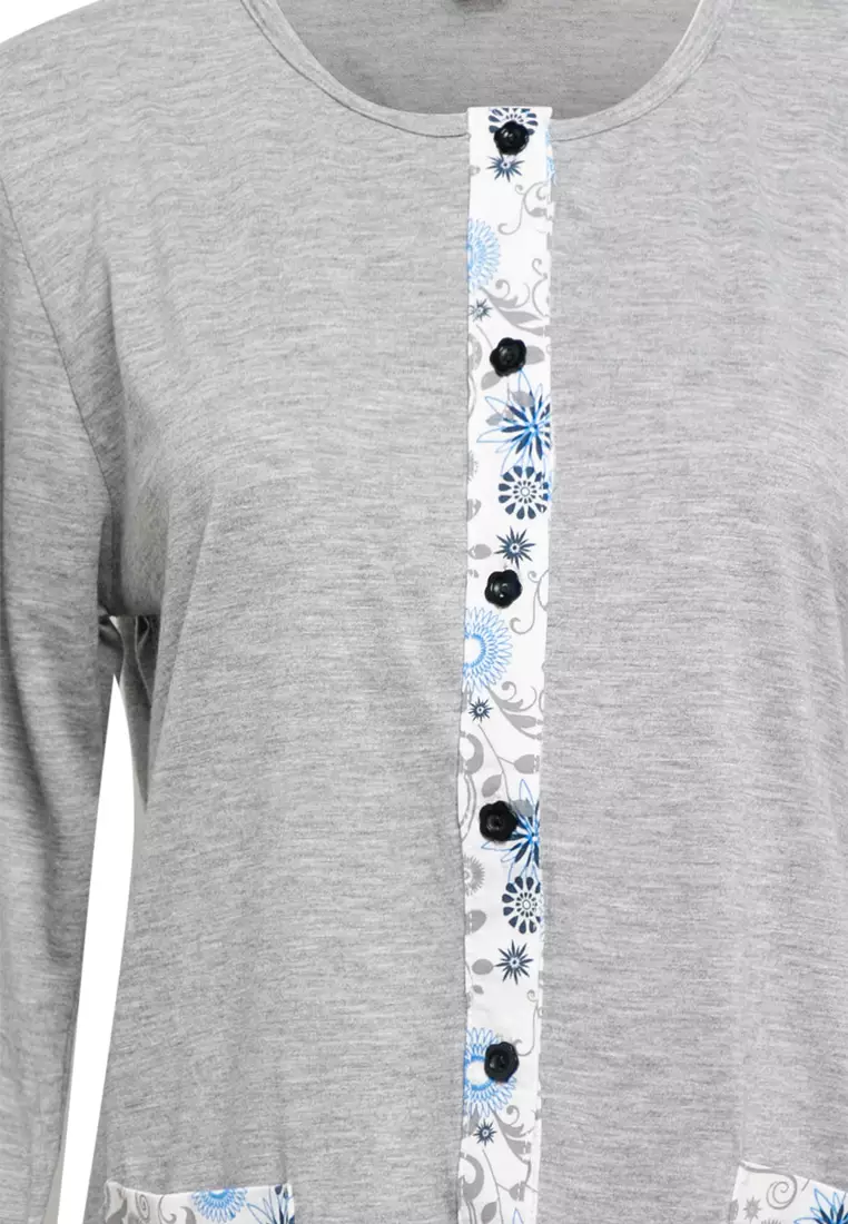 Pyjama Set  Long  Sleeve Long Pants  Sleepwear