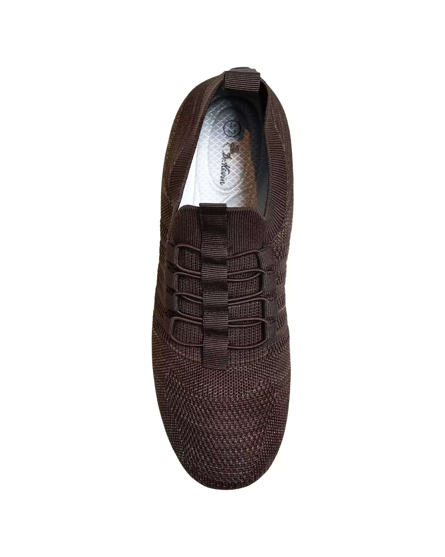Dr. Kevin Sepatu Sport Pria Men Sneakers Sepatu Sekolah Hitam Flyknit Tali 889-107