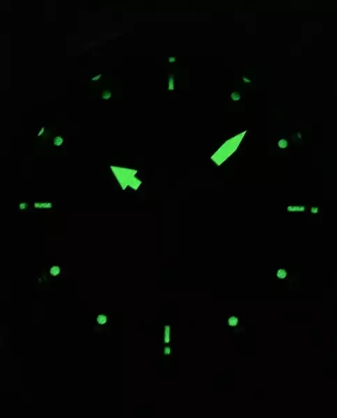 Jam Tangan Pria Alba Sport AS9U71 AS9U71X1 Strap Stainless Steel Silver Color Green Case Black Dial Original Garansi Resmi