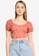 Hollister pink Button Front Top 48842AAC55386BGS_1
