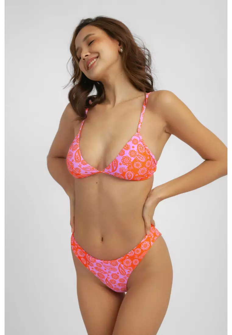 Kate Fixed Triangle Bikini Top / Jaipur