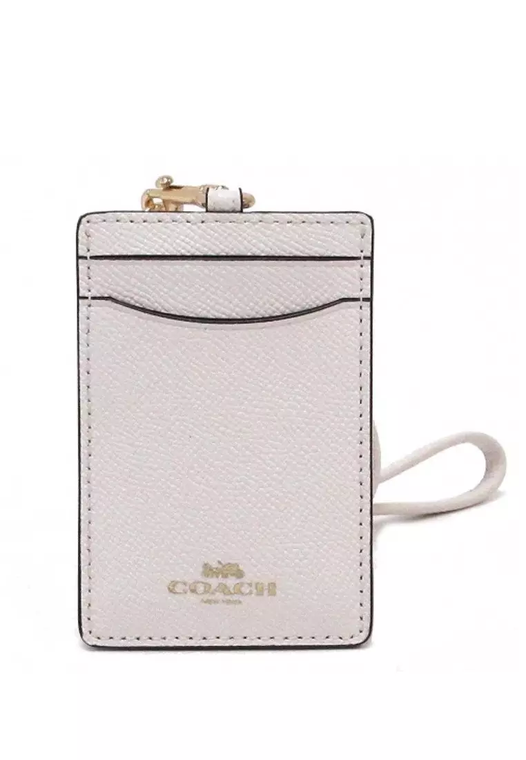 Buy Coach COACH SIGNATURE LANYARD ID CASE(F57311) – IM/CHALK Online ...