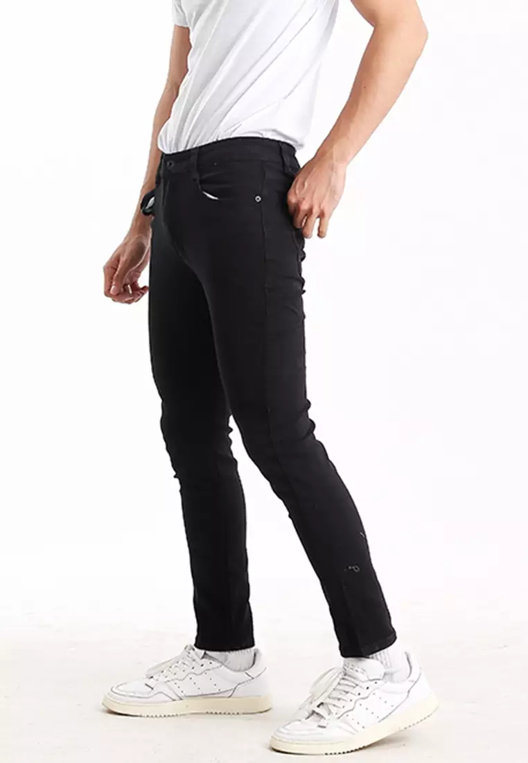 Buy Ninety Nine Point Nine Boutiq Slim Fit Jeans 2024 Online | ZALORA ...