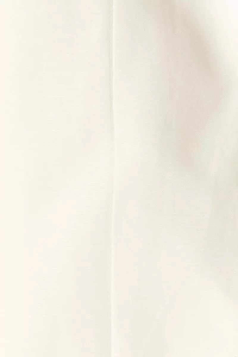 Linen-blend barrel trousers