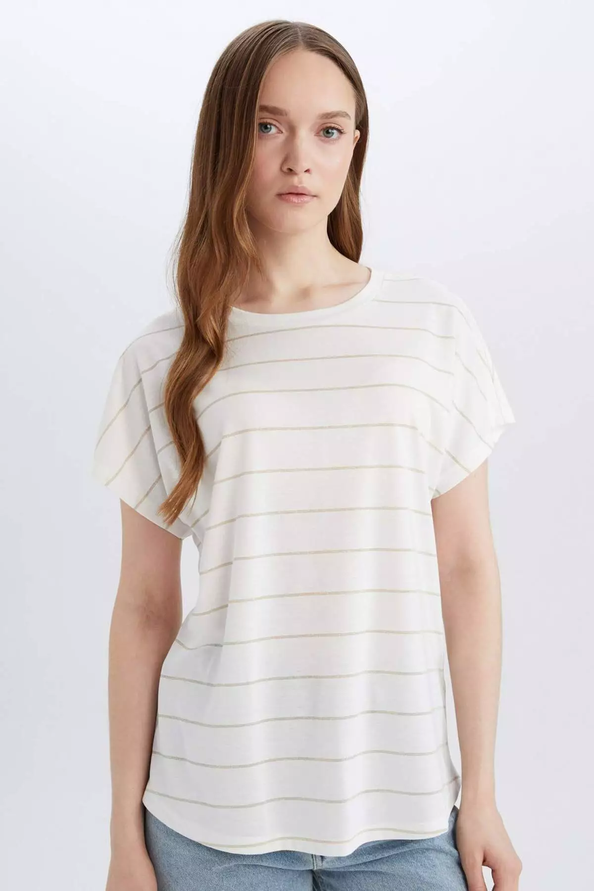 Crew Neck Short Sleeve T-Shirt E6075Ax25Sp