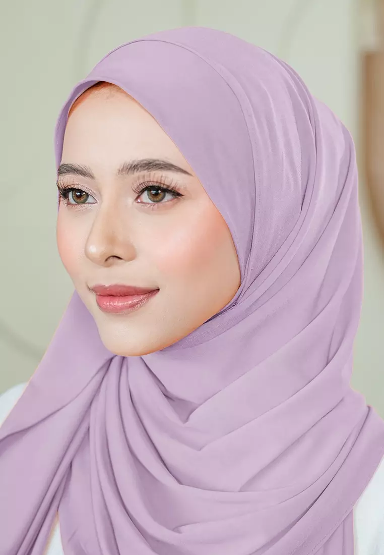 HIJAB INSTAN KELLY - PASTEL PURPLE