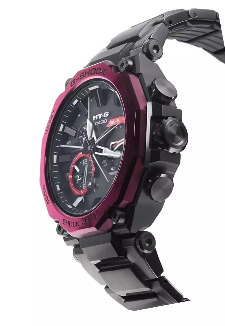 Casio G-SHOCK Jam Tangan Pria - Black Purple - Stainless Steel - MTG-B2000BD-1A4DR