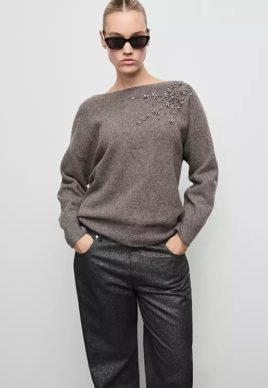 Crystal Detail Sweater