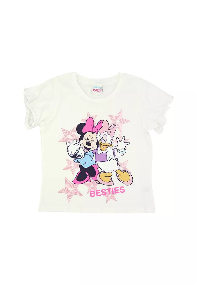 Disney Minnie Toddler Girls "Besties Stars" Blouse with Leggings Set