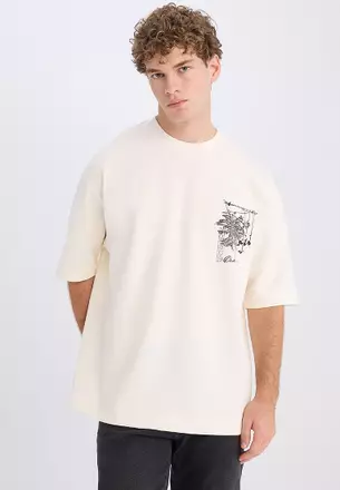 Calidad Defacto Camiseta Manga Larga Hombre DeFacto - Algodón