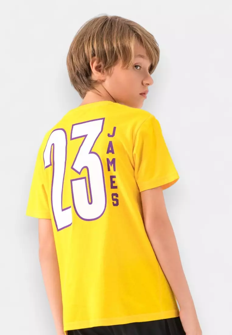 Lebron James #23 Los Angeles Lakers Kids T-Shirt LA LAKERS